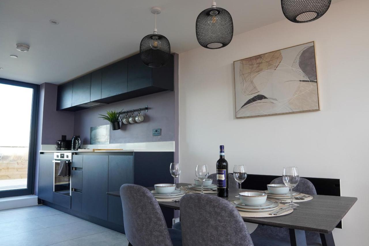 3Br Manchester Penthouse - Sky Garden & City Views Exteriör bild