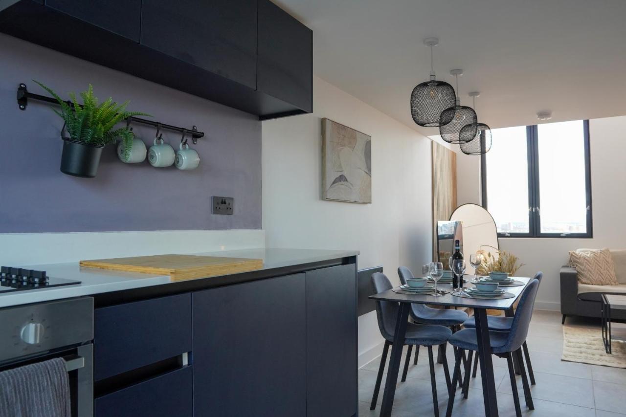 3Br Manchester Penthouse - Sky Garden & City Views Exteriör bild