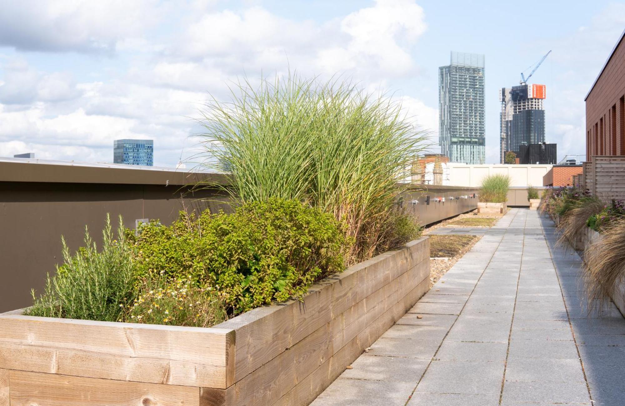3Br Manchester Penthouse - Sky Garden & City Views Exteriör bild